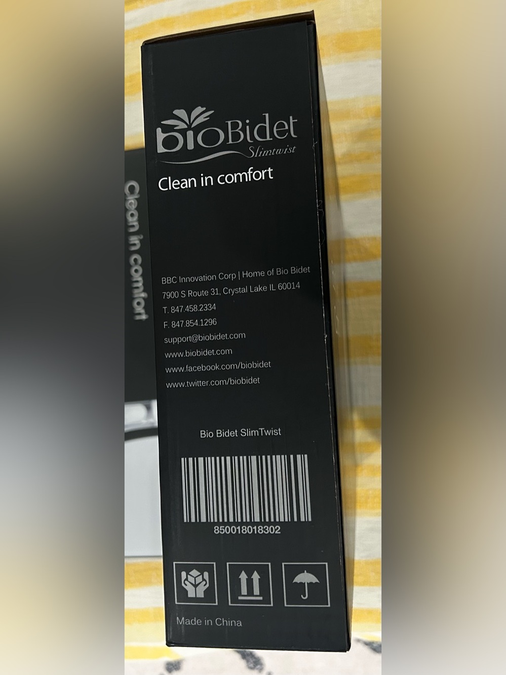 Bio Bidet SlimTwist Non-Electric Bidet Attachment White NWT - Picture 4 of 6